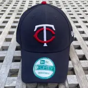 Minnesota Twins New Era 9FORTY MLB Baseball Blue Adjustable Strapback Cap Hat