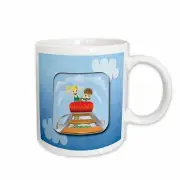 3dRose Kids on a Roller Coaster Mug