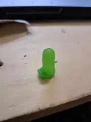 single green mike and ike in incredibly rare masculine shape for female pleasure