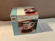 NEW Ceramic LATTE COFFEE MUG AND WARMER 5 Foot Cord On & Off Switch NIB