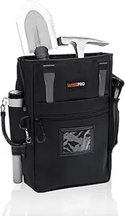 WISEPRO Metal Detecting Pouch Bag, Portable Waist Digger Tools Bag, Detecting Digger Pack Pouch for PinPointer