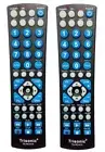 Trisonic 6 Way All in One Universal Remote Control Programmable 2 pcs Remote