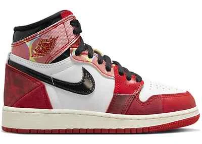 Size 6.5Y - Jordan 1 High OG Spider-Man Across the Spider-Verse (GS) DV1753-601
