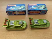 1972 Matchbox Superfast # 2 Rescue Hovercrafts In Original Boxes ( 2 )