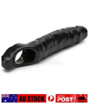 11" Huge-Realistic-Male-Penis-Extender-Sleeve-Extension-Girth Enhancer Enlarger