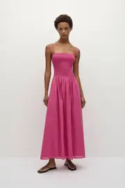 Phoebe Maxi Dress Cerise