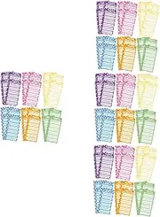 jojofuny 4sets Candy Print Budget Sheets with Convenient Cash Planner Sheets for Easy Expense Tracking for Home Office and Business Budget Management 50sheets*4