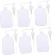 BEBEMOKO 6Pcs Empty Hand Bottles Long Nozzle Spray Bottles for Foaming Liquids Pump Bottles for Hairdressing and Plant Watering