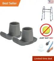 Universal Fit Walker Glide Skis - Secure - Safe for Wood Floors - Easy to Clean