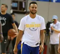 在飛比找Yahoo!奇摩拍賣優惠-🏀柯瑞Stephen Curry庫里短袖棉T恤上衣🏀NBA勇