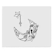 2 x 'Whimsical Moon and Skeleton Key' Lens Cleaning Cloths (LC00028189)