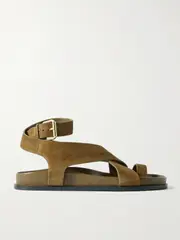 [A Emery] A Emery - Jalen Suede Sandals - Army green - IT35 IT 35 Green