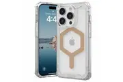 Urban Armor Gear Plyo MagSafe Case (Suits iPhone 15 Pro) - Ice/Gold