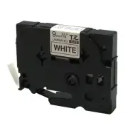 Black on White Label Tape Compatible for Brother TZ Tze 221 TZe221 9mm P-Touch
