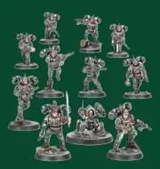 Warhammer 40k Tempestus Aquilons Kill Team (10 + spider sentry) NEW NO BOX
