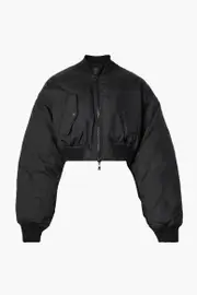 CROP REVERSIBLE BOMBER