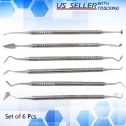 6x Wood Carving Tools Micro Chisel Tips Tools Set Engraving Stainless Steel