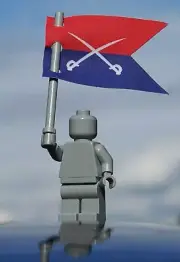 CapeMadness Pentagon Flag for LEGO Bar (10-Packs)