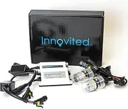 9004 9007 6000K Bi xenon HI/LO Xenon Bulb x 1 pair bundle with 2 x 55W Platinum Digital Ballast (Diamond White)