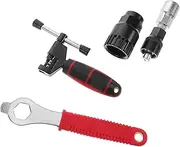 HANABASS 1 Set Multifunctional Bike Repair Kit Durable Wrench Crank Puller Shaft Remover Portable Tools for All Bike Maintenance Needs for Mountain Road