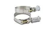 Vibrant Performance 27832 Spring Loaded T-Bolt Clamps (Pack of 2) - Clamp Range:
