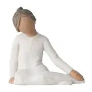 Willow Tree Figurine Thoughtful Child (Darker Skin Tone Hair) Susan Lordi 27348
