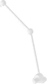 Kisangel Crib Mobile Hanger Mobile Holder for Nursery Easy Assembly Cot Bed Mount Cute Design for Soothing Sleep and Stimulation Crib Accessory