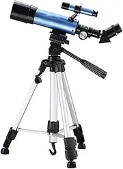 Telescope, 70mm Aperture 400mm ， Mount Astronomical Refracting Telescope for Kids Beginners & Adults - Travel Telescopes (Gift:Carry Bag, Phone Adapter)
