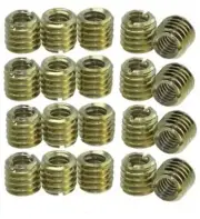 Twenty 20 Brass 1/4" to 3/8" Tripod / Monopod Camera Adapter NEW