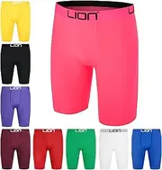 [LION SPORTSWEAR] Compression Shorts for Football & Sports – Multi-Purpose Base Layer for Men & Kids, Ideal for Gym, Training & Running