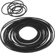 ERINGOGO Practical Tape Recorder Belts Pcs Mm Rubber Drive Belts for Cassette Machines Turntables