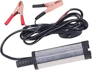 EZONEDEAL 12V Stainless Steel Diesel Fuel Pump, Electric Submersible water Pump Multifunctional Transfer Vessel For Water Oil Kerosene Auto Car Truck Caravan Boat 12 L/min Refueling Tool