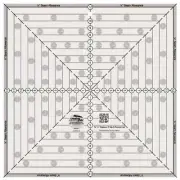 Creative Grids 12-1/2in Square It Up or Fussy Cut Square CGRSQ12