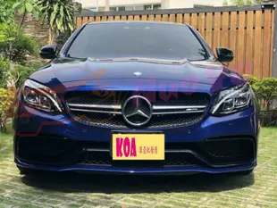 諾亞 賓士 BENZ W205 升級 C63 AMG 樣式 前保桿 側裙 後保桿 現貨 空力套件