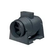 Manrose 150mm Black Mixflow Jet Inline Exhaust Fan