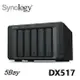 【含稅公司貨】Synology群暉 DX517 5Bay NAS儲存空間擴充櫃DS1522+ DS1821+