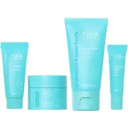 Tula Skin Care On the Go Best Sellers Travel Kit | Facial Cleanser Day & Nigh...