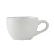 Tuxton China Inc ALF-0752 Alaska/Colorado 8 oz. Porcelain White Cup - 3 Doz