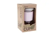 Oasis Coffee Tea Borosilicate Glass Takeway Eco Cup Mug Reusable 454ml Pink