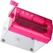 Operitacx Manual Shredder Portable Hand Crank Shredding Device for Home Office Compact Shredder for Documents Receipts and Envelopes with Wastebasket