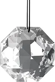 Colorful Crystal Sun Catcher, Rainbow Crystals Prism for Window, 0.91in Decorative Sun Catcher Pendant for Home and Outdoor, Vibrant Angle Ornament for Indoor Decoration