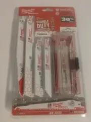 NIB 12 Piece - Milwaukee Sawzall Blade Set - Reciprocating saw blades 49-22-1135