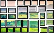 Artiss Photo Frame, Set of 30 Art Photos Picture Display Frames Sets Gallery Wall Hanging Collage Decor for Home Living Room Bedroom, Rectangle HD Vision Glass Photograph Mat Black