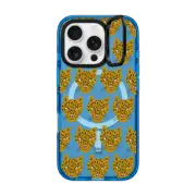iPhone 16 Pro Impact Ring Stand Case MagSafe Compatible LEOPARDS