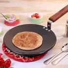 Wonderchef Ebony Nonstick Aluminum Roti Tawa Griddle Pan, 25cm, 28cm