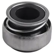 12mm Coiled Spring Rubber Bellow Pump Mechanical Seal 301-12 Black White Silver Tone