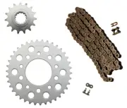 525x110 O-Ring Drive Chain & 15/38 Sprockets for Honda NightHawk 750 1991-2003