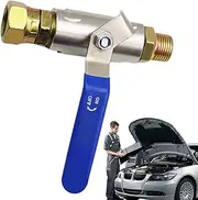 Brass Ball Valve - Brass Thread Pipe Fitting - Heavy Duty Integrated Maintenance Accessories for Sports Car, Pickups and Sedans