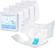 [VEVOR] Adult Briefs with Tabs, Super Absorbent Incontinence Briefs for Men and Women, Disposable Adult Diapers with Leakproof 3D Surround Guard & Wetness Indicator - M Size, 40 Count (4 Packs of 10)