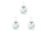 3x Dove 1000ml Body Wash Moisturising Liquid Shower Bath Soap For Sensitive Skin